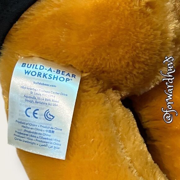 Build-A-Bear Lion Plush – Tuxedo T-Shirt￼ - Picture 3 of 8